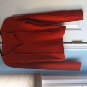 💥Nwot💥THREE DOTS Burnt Orange Cashmere Sweater